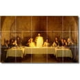 thumbnail image 1 of Ceramic Tile Mural-Pascal Dagnan-Bouveret Religious Wall Tile Mural 6. 30" w x 18" h using (15) 6 x 6 ceramic tiles, 1 of 3