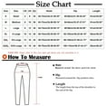 thumbnail image 3 of Women's Denim Print Fake Jeans Leggings High Waisted Elastic Pencil Pants Pull on Jean Pants Printed Leggings Plus Size Jeans for Women Stretchy Curvy Dark Blue XL, 3 of 9