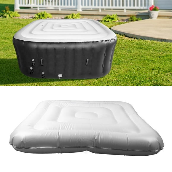 Inflatable Tub Cover, Hot Tub Cover Protective Energy Saving Lid Easy To Maintain  For Outdoor