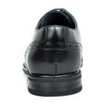 thumbnail image 6 of Bruno Marc Mens Lace Up Leather Shoes Classic Brogue Oxford Shoes BLACK Size 11, 6 of 8
