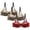 Red, variant on 3 Pack Lace Bras for Women Plus Size Underwire Push Up Everyday Bra Comfortable Push Up Full Coverage Bralettes for Big Breast XXXXXL White