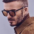 thumbnail image 2 of Gafas de sol cuadradas clásicas para hombre y mujer, lentes de sol Retro con remaches, de diseñador de marca de moda, UV400, estilo Beckham, para Conductor, 2022 Fivean unisex, 2 of 2