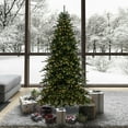 thumbnail image 6 of Vickerman 6.5' x 53" Bavarian Pine Artificial Pre-Lit Christmas Tree, Warm White Lights., 6 of 6