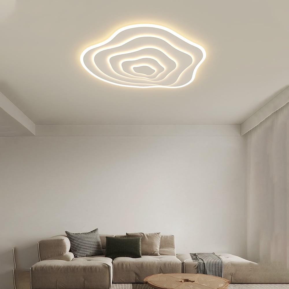Arturesthome Nordic Minimalist Flower Acrylic Ceiling Light For Bedroom