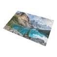 thumbnail image 2 of CADecor Moraine Lake With The Rocky Mountains Non-Slip Bath Mat Rug Bath Doormat Floor Rug 30x18 inches, 2 of 2