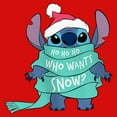 thumbnail image 2 of Girl's Lilo & Stitch Who Wants Snow?  Graphic Tee Red X Large, 2 of 5