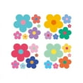 thumbnail image 5 of Vikakiooze Flower Wall Decals,Vinyl Peel and Stick Boho Colorful Cartoon Flowers Wall Stickers for Kids Playroom Bedroom Living Room Nursery Wall Decor, 5 of 6