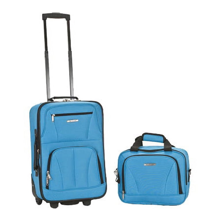 Rockland 2-Piece Luggage Set With Upright & Flight Tote photo 2