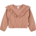thumbnail image 4 of Gerber Toddler Girl Tops and Pants Outfit Set, 3-Piece, Sizes 2T-5T, 4 of 8