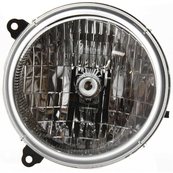 Headlight Compatible With 2003-2004 Jeep Liberty Left Driver Halogen With bulb(s)