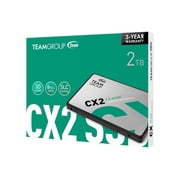 Team Group CX2 2.5 2TB SATA III 3D TLC Internal Solid State Drive (SSD) T253X6002T0C101