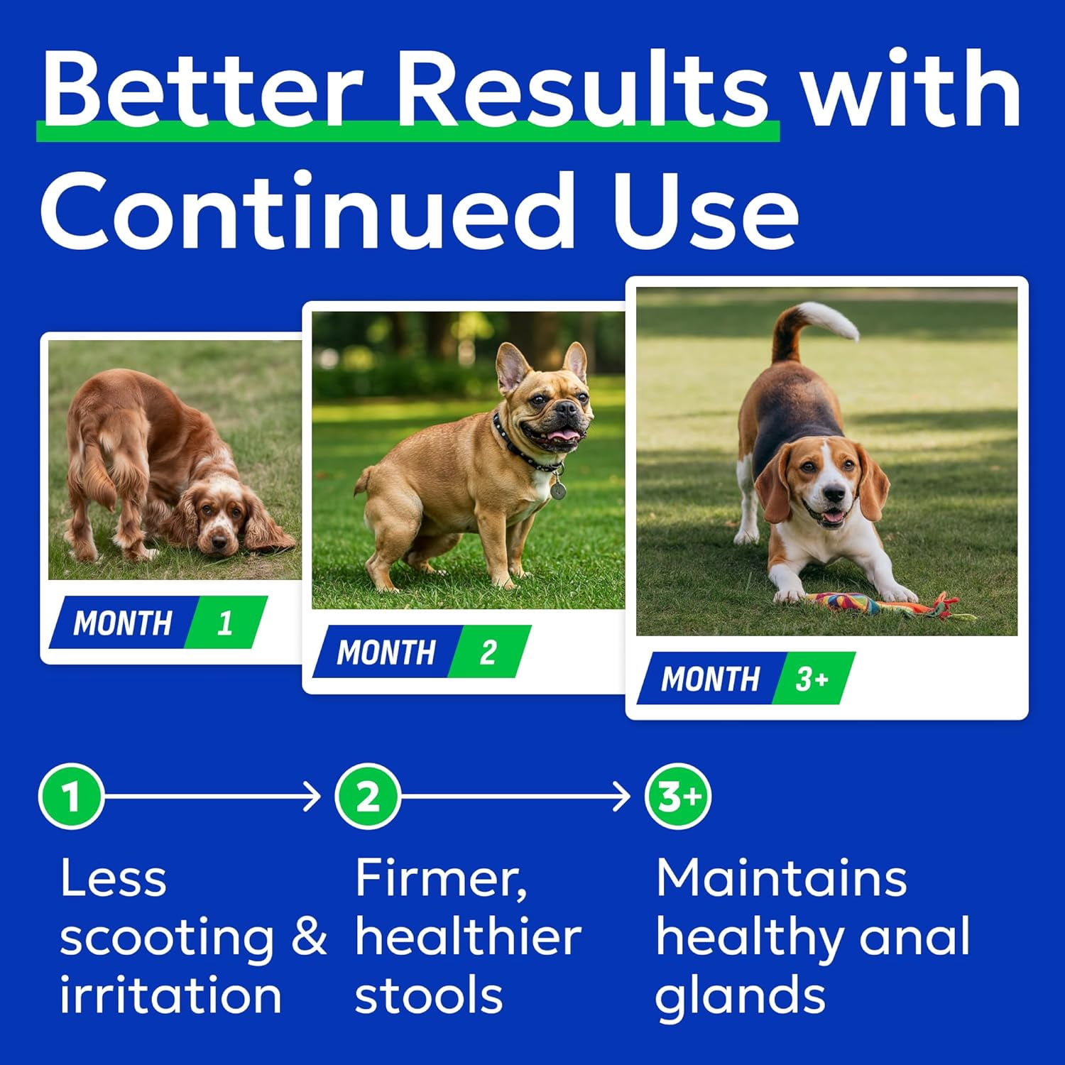 BARK&Spark Gland Guard - Anal Gland Support - Scoot Treatment - Prebiotics & Digestive Enzymes Supplement for Dogs Digestion & Gut Health. Proprietary Blend: Beet, Psyllium, Dandelion & Pumpkin 120Ct