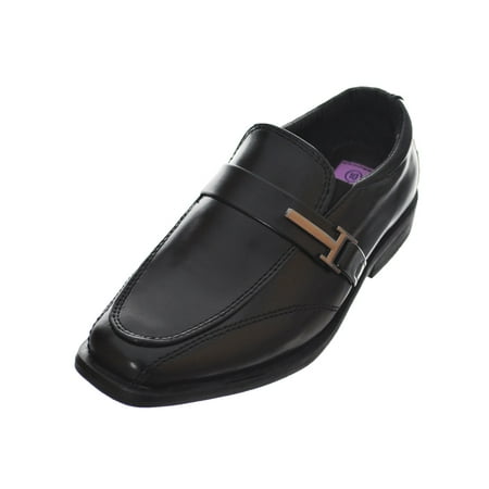 

Jodano Collection Boys Loafers (Sizes 5 - 10) - black 13 youth