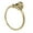 Polished Brass, variant on Kingston Brass Heritage 6" Towel Ring