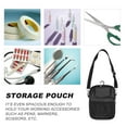 thumbnail image 3 of WESIEVYA Portable Tool Storage Bag Oxford Cloth Design for Medical Staff 1pc, 3 of 6