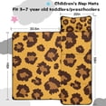 thumbnail image 5 of Yellow and Black Of Leopard Print Toddler Nap Mats for Kids Preschool,Sleeping Mat Bag or Kids,Toddler Sleeping Bag,Toddler Nap Mat or Daycare, 5 of 6