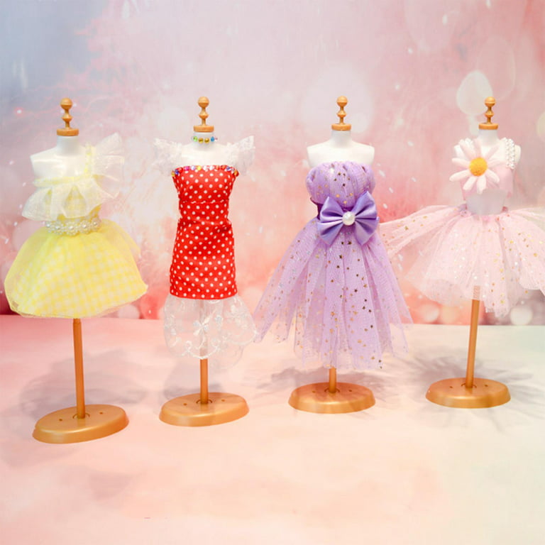 Kids Fashion Designer Kit Fashion Doll Dress For Age 6 7 8 9 10 11 12 Teen  - Dolls Accessories - AliExpress