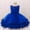 Z1-Blue, variant on Flower Girl Dress Toddler Toddler Girls Fly Sleeve Dresses Pearl Decoration Solid Bowknot Princess Dress Green,2-3 Years