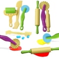 thumbnail image 4 of Juego De Herramientas De Plastilina Para Niñas Y Niños, Kit De Accesorios De Plastilina De 25 Piezas Con Moldes De Animales, Cortadores, Rodillos, Tijeras, Rodillos, Juguetes Creativos Para Niños, Reg, 4 of 5