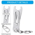 thumbnail image 6 of Precise Thread Size Checker Keychain Bolt Size Finders Keychain Thread Gauges, 6 of 12