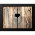 thumbnail image 2 of Ryan, Brooke T. 14x12 Black Modern Framed Museum Art Print Titled - Heart in Wood, 2 of 5