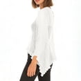 thumbnail image 5 of APEXFWDT Womens Off Shoulder Sheer Cover Ups Lightweight Mesh Shrug Summer Trendy Poncho Tops, 5 of 6