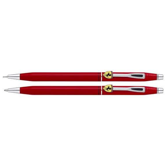 Cross FR0081-117 Classic Century Ballpoint Pen and Pencil Set, Matte Rosso Corsa Red