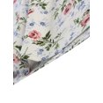 thumbnail image 5 of INSPIRE CHIC Women's Floral Contrast Doll Collar Ruffle Smocked Waist A-Line Dress White M, 5 of 6