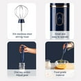 thumbnail image 6 of BrowQuartz Electric Wireless Milk Frother Egg Beater USB Charger Maker Mixer Coffee Whisk Kitchen Blender Handheld Food Stirrer Green, 6 of 6