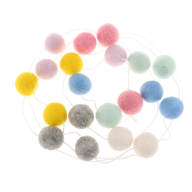 de Fieltro Cadena para Colgar en Decoraciones para tirarere Colorida para Colgar-2m Vistoso