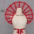 thumbnail image 4 of Detachable Ruffle Collar Halloween Gothic Accessory for Women Men Cosplay Party Dress Up Style, 4 of 6