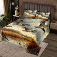thumbnail image 2 of Mallard Queen Quilt Set Duck Hunting Bedspread Set for Kids Boys Man Flying Duck Lighting Coverlet Set,Rustic Decor Wildlife Animlas Farmhouse Style Bed Set, 2 of 5