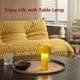 thumbnail image 3 of Lámpara de mesa inalámbrica con forma de seta,Lámpara de mesa portátil,Lámpara táctil moderna recargable regulable, 3 of 5
