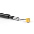 thumbnail image 3 of Wire Steel Clutch Cable Replacement For Kawasaki Z800 2013 2014 2015 2016 Black, 3 of 5