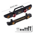 thumbnail image 1 of Maoww 2 Pieces RC Automobile Front Rear Bumper Detachable 1:24 Upgrading Parts Component Accessories Replacement for Axial SCX24 90081, 1 of 9