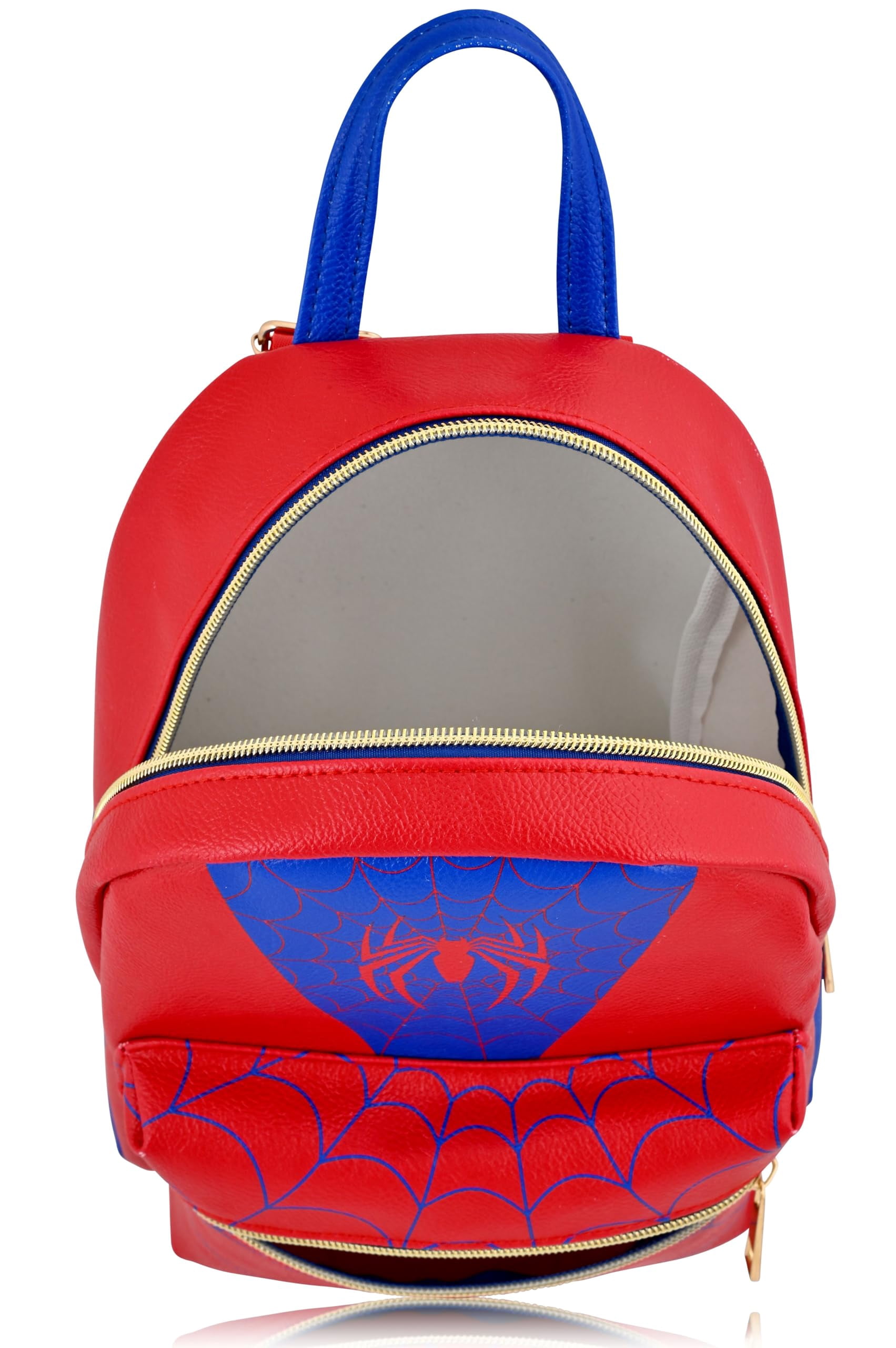 captain marvel cosplay mini backpack Ms. Project the spirit of your favorite hero with this mini cosplay backpack made of faux Marvel Spiderman Backpack for Men,