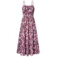 thumbnail image 1 of Vestido Grace Karin con tirantes finos sin mangas y estampado floral, 1 of 7