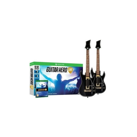 Guitar Hero Live 2-Pack Bundle for Xbox One rated E - (Best Way To Get Xbox Live Gold)
