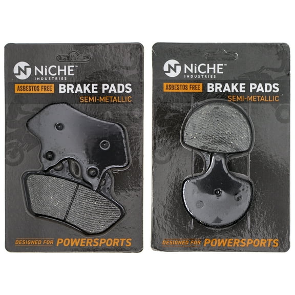 Niche Semi-Metallic Brake Pad Set for Harley-Davidson Heritage Springer Motorcycle MK1002525