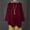 Red, variant on Women's Shirt Round Neck Irregular Hem Long Sleeve T Shirt Tops Solid Color 2025 Summer Casual Loose Shirt Womens Layering Shirts Long Sleeve Workout Shirts Loose Tee Shirts Womens Athletic Shirts