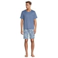 thumbnail image 2 of Ande Men's Short Sleeve Tee and Shorts Set, 2-Piece, Sizes S-2XL, 2 of 5