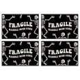 thumbnail image 1 of Nomeni Placemat Halloween Placemats Set Of 4 12x18 Inch Funny Table Mat Non Slip And Washable Linen Place Mat For Home Party Decoration, 1 of 5