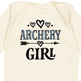 thumbnail image 4 of Inktastic Archery Girl Bow Hunting Girls Long Sleeve Baby Bodysuit, 4 of 5