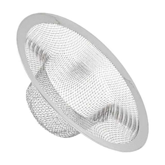 Hbdhejl 5/7/9/11Cm Net Leak Stainless Steel Net Leak Kitchen Drain Leftovers Filter Straw Hat Floor Drain