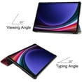 thumbnail image 2 of HCTian Case for Samsung Tab Galaxy S9 Ultra SM-X910 SM-916B 14.6 inch Smart Cover case with Stand Function and auto Sleep/Wake Function, 2 of 8