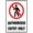 Warning Sign 4, variant on ATV Use Prohibited Violators Prosecuted 8"x12" Warning Sign, No ATV Bike Symbol, Rules Security Metal Sign, Garage Home Business Street Wall Safety Caution Custom Decor