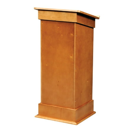 Guidecraft G6435 Little Lectern with Pull-Out Carpeted Riser