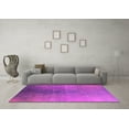 thumbnail image 3 of Ahgly Company Indoor Square Oriental Pink Industrial Area Rugs, 5' Square, 3 of 4