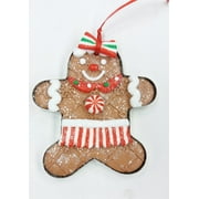 Holiday Time Gingerbread Girl Ornament, 4.5"