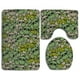 thumbnail image 1 of Juego de alfombras de baño ABPHQTO Calaveras Verdes 3 piezas Contorno y tapa de inodoro, 1 of 2